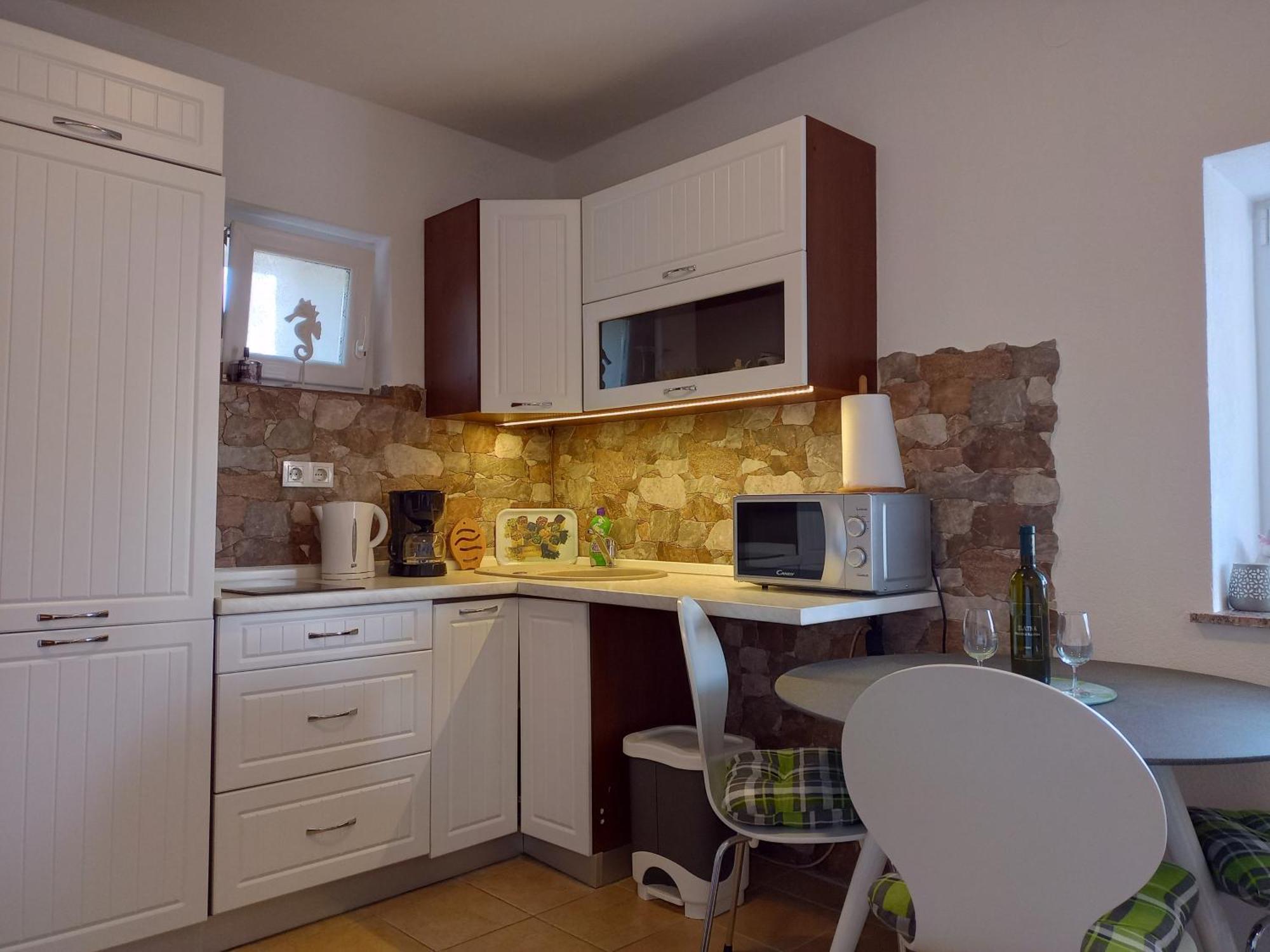 Apartman Kristina Vrbnik Bagian luar foto